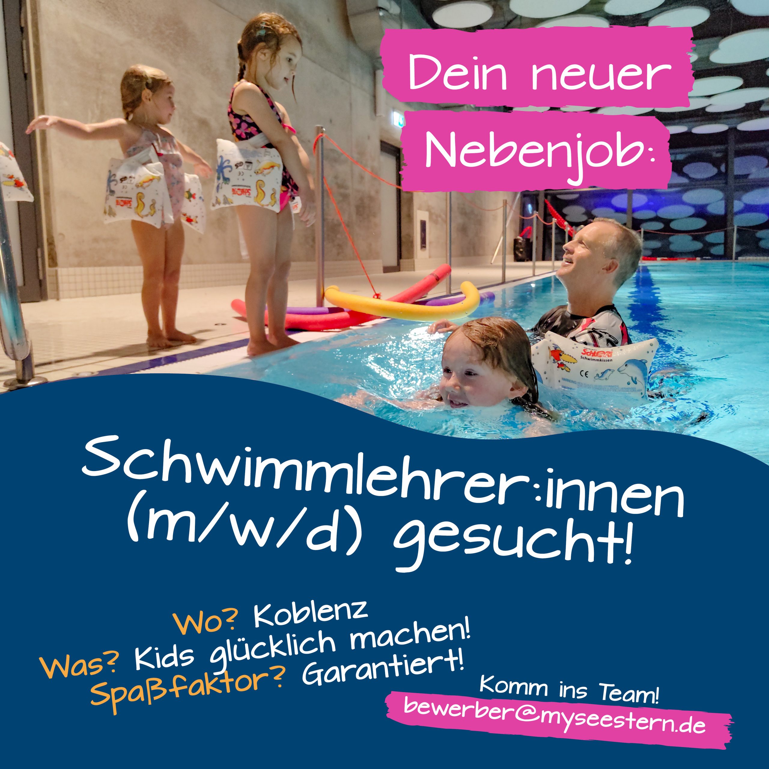 Schwimmlehrer Minijob in Koblenz Dieblich
